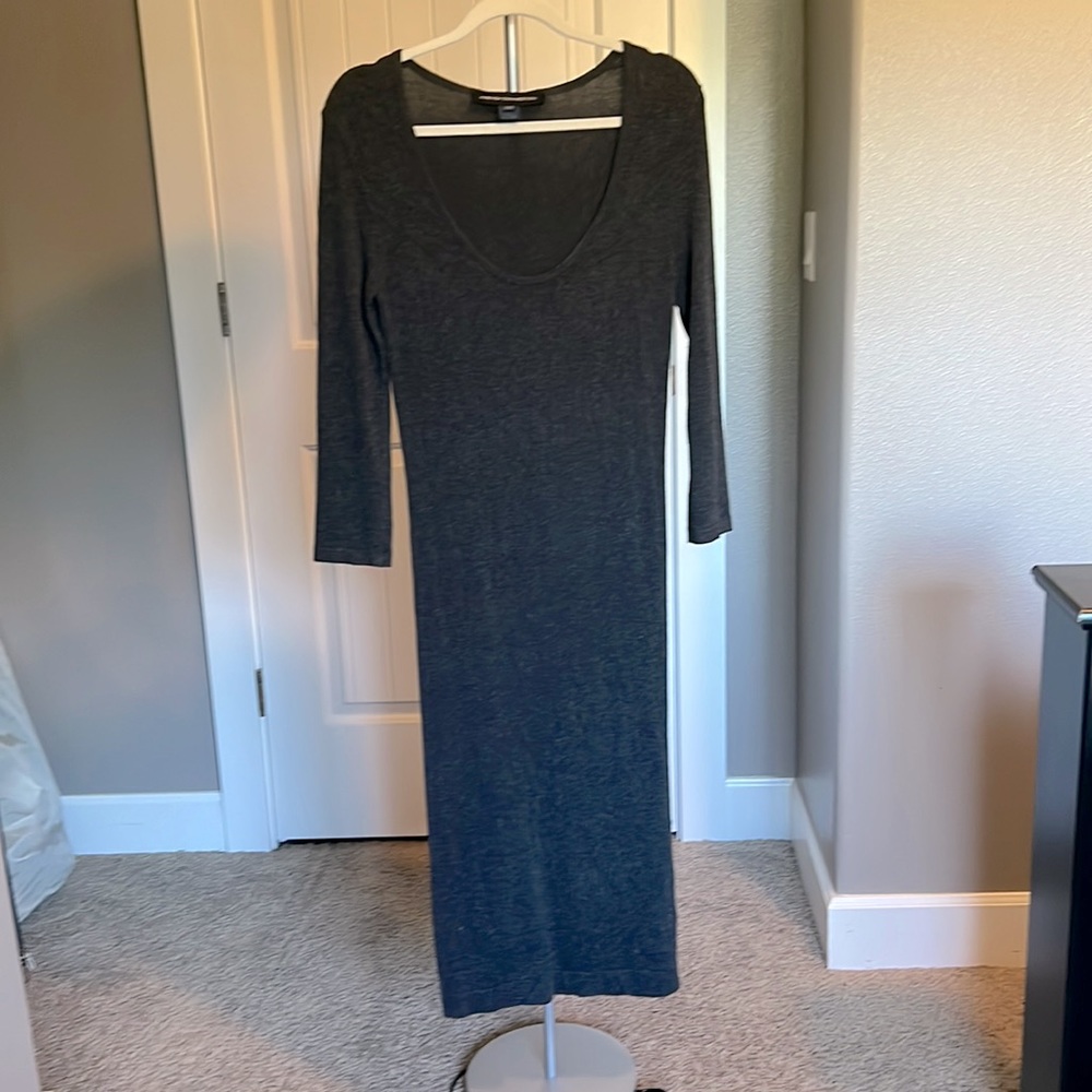 Wool Midi Dress